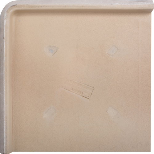 Ступень угловая Nevada Limestone 33x33 см цвет бежевый 1 шт. - фото 3