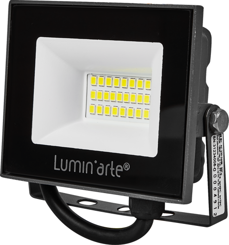 Прожектор светодиодный уличный Lumin Arte 20 Вт 5700К IP65 нейтральный белый свет