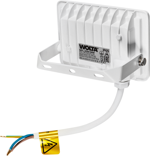 Прожектор светодиодный уличный SMD Wolta WFL-20W/08W 20 Вт 5700 К нейтральный белый свет - фото 5