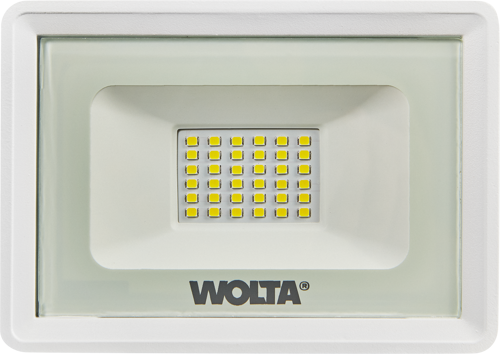 Прожектор светодиодный уличный SMD Wolta WFL-30W/08W 30 Вт 5700 К нейтральный белый свет - фото 3