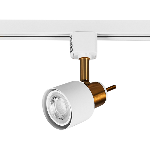 Трековый светильник Arte Lamp Almach со сменной лампой GU10 50 Вт 2 м² цвет белый