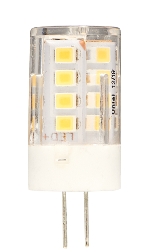 Лампа светодиодная Volpe JC G4 12 В 3.5 Вт кукуруза прозрачная 300 лм теплый белый свет - фото 2