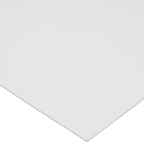 Стеновая панель ПВХ белый 1000x500x5 мм 0.5 м²