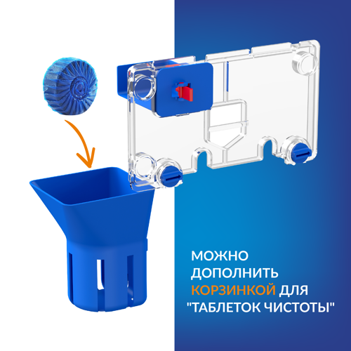 Комплект инсталляция с унитазом Cersanit City Vector с кнопкой Blick, безободковый, с микролифтом, цвет белый - фото 15