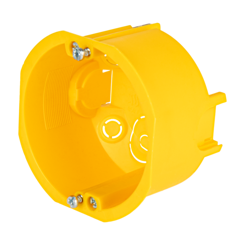 Подрозетник Systeme Electric под гипсокартон 68x47 мм цвет желтый LEX1450414R
