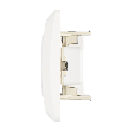 Розетка двойная встраиваемая Systeme Electric Этюд без заземления цвет белый PC16-105B - фото 4