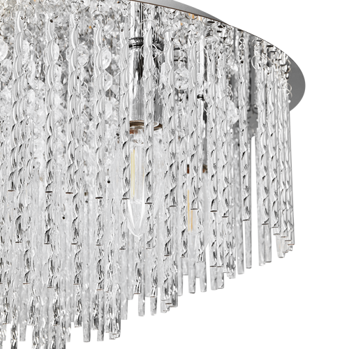 Люстра потолочная Duchess 2126/7S 7 ламп 14 м² цвет бесцветный - фото 6