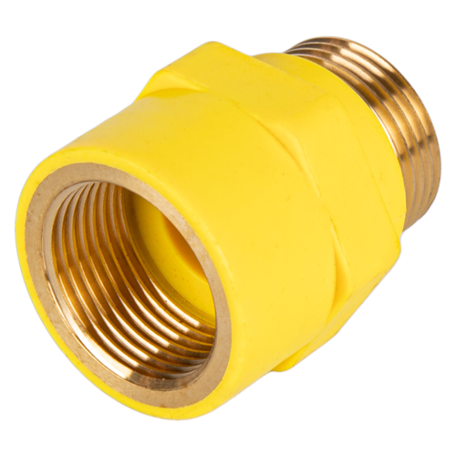 Диэлектрическая вставка для газа 3/4" ВР-НР мм пластик