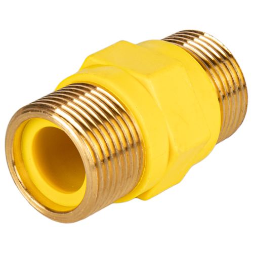 Диэлектрическая вставка для газа 3/4" НР мм пластик
