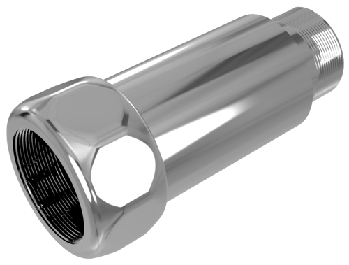 Соединитель прямой для полотенцесушителя Terminus Вармо 1"x3/4" латунь