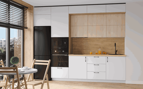 Угол для кухонного шкафа Дуб комано 4x76.5 см ЛДСП цвет бежевый - фото 7