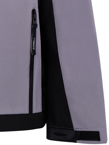 Куртка рабочая с капюшоном утепленная Dowell Softshell D81480 цвет серый размер XXL рост 188 - фото 5