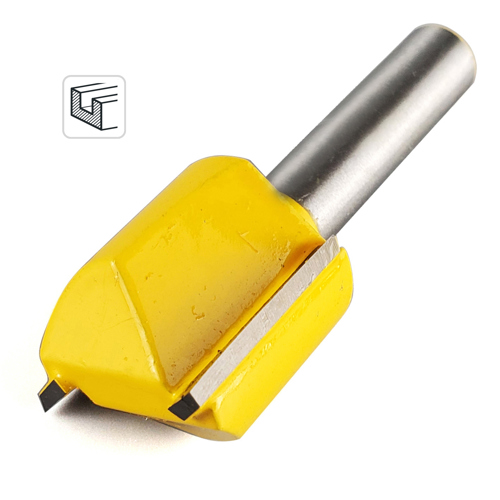 Фреза по дереву пазовая прямая 553306 20x19 мм хвостовик 8 мм