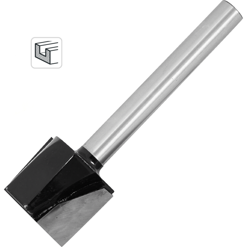 Фреза по дереву пазовая T-образная 1410103 36x30 мм хвостовик 12 мм