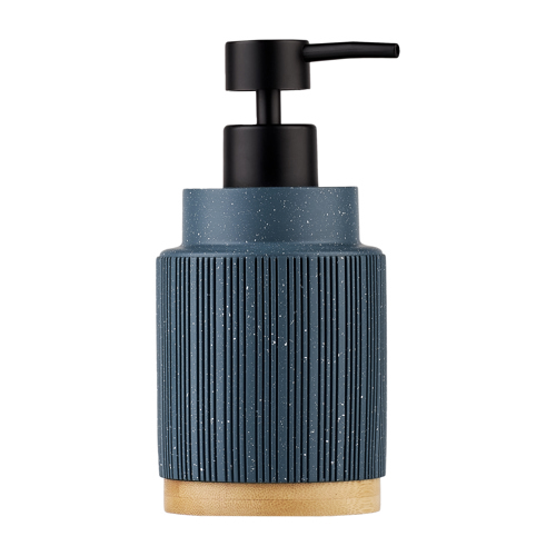 Дозатор для жидкого мыла Verran Sirius полирезин цвет синий - фото 3