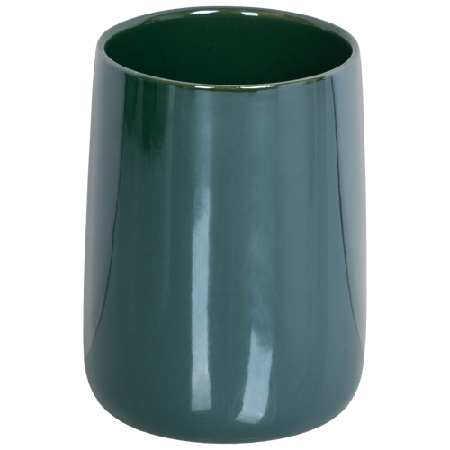 Стакан для зубных щёток Swensa Glam SWC-2503-GRN-02 керамика цвет зеленый