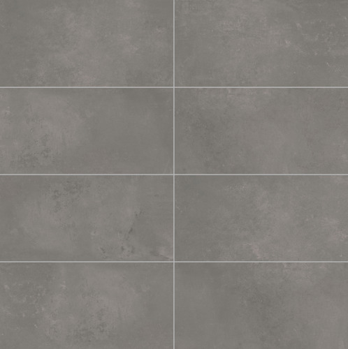 Плитка настенная KREAFORTA Mersey Concrete 20x40 см 1.2 м² матовый цвет графитовый - фото 3