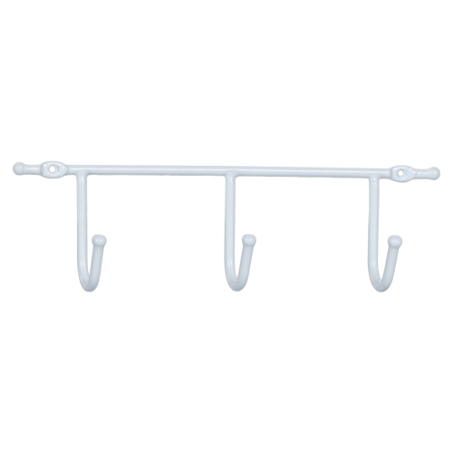 Вешалка Swensa Colors стальная 3 крючка цвет белый - фото 2