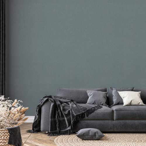 Обои флизелиновые Оксфорд зеленые 1.06 м 38000-47 - фото 3