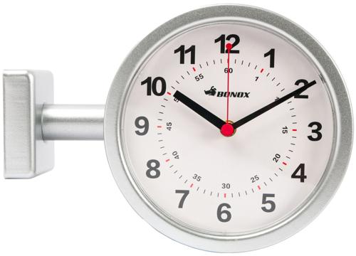 Часы настенные Dream River Дубль металл цвет серебристый бесшумные 20x25 см