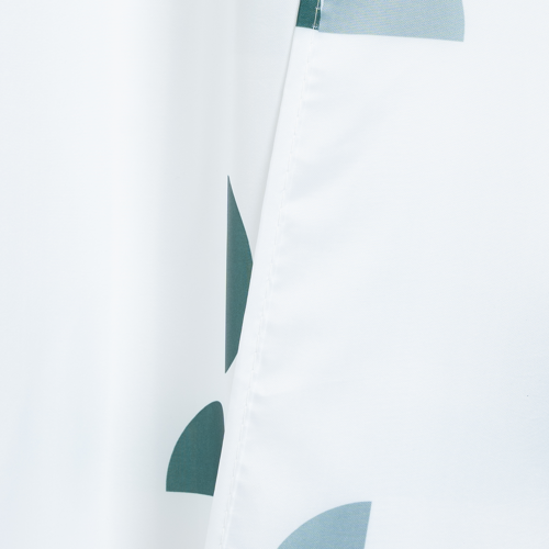 Штора для ванной Swensa Lary SWC-95-39-GRN 200x180 см полиэстер цвет бело-зеленый - фото 4