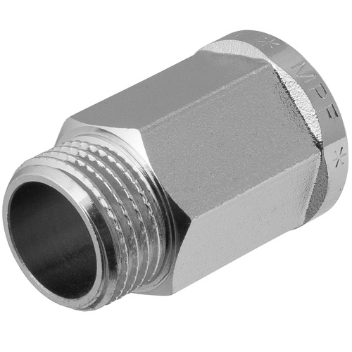 Удлинитель шестигранный MPF 1/2" ВР-НР 30 мм латунь ИС.110618