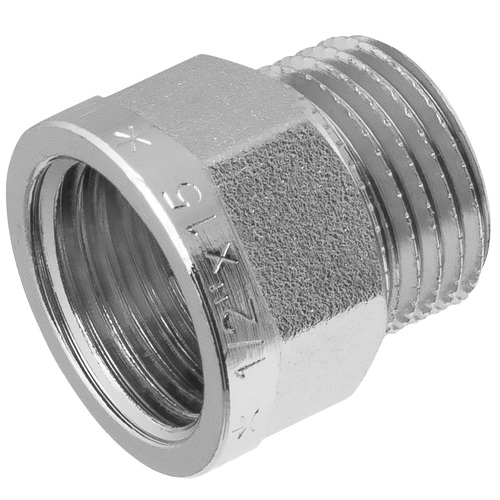 Удлинитель шестигранный MPF 1/2" ВР-НР 15 мм латунь ИС.072801 - фото 2