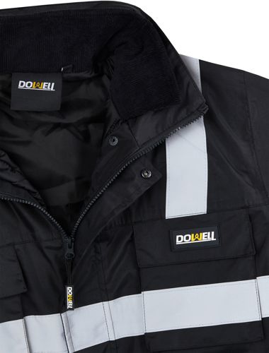 Куртка рабочая утепленная Dowell Spring цвет черный размер XL рост 182 - фото 13