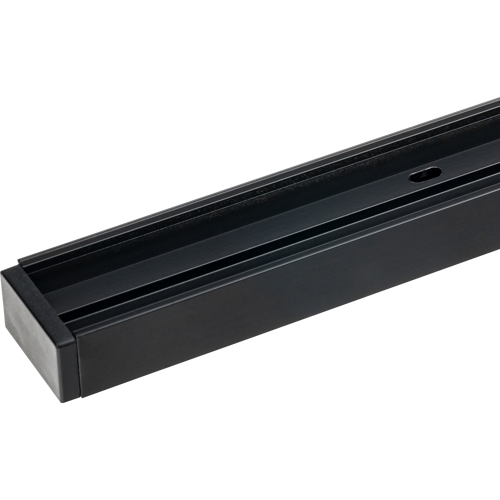 Трековый шинопровод накладной однофазный Ritter Artline 1м с коннектором и заглушкой металл/пластик цвет чёрный - фото 3