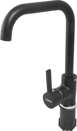 Смеситель для кухни Esko K37 общая высота 32.5 см цвет чёрный - фото 6