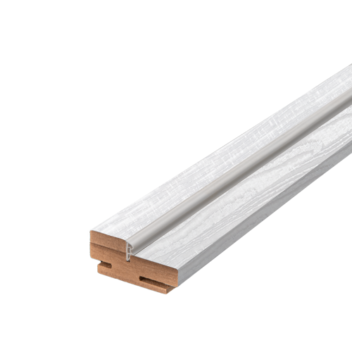 Дверная коробка телескопическая Легда 2070x70x32 мм ламинация Hardflex цвет светло-серый (комплект 2.5 шт.)