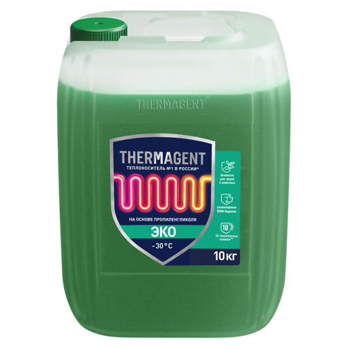 Теплоноситель Thermagent Эко 602270 -30°C 10 кг пропиленгликоль