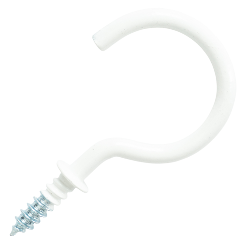 Шуруп-крюк 3.7x31 мм сталь RAL9003 8 шт.