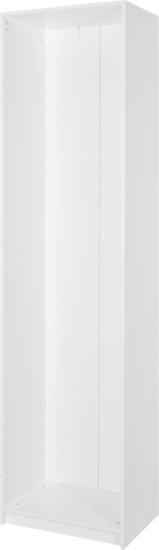 Каркас шкафа Лион 60x232.2x41.7 см ЛДСП цвет белый с петлями - фото 2