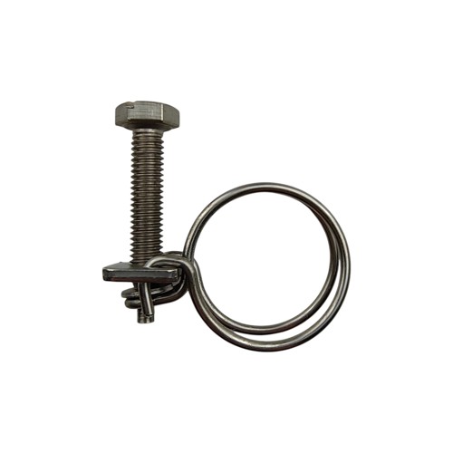 Хомуты для шланга двойные BOUTTE 19 мм, 2 шт. - фото 3