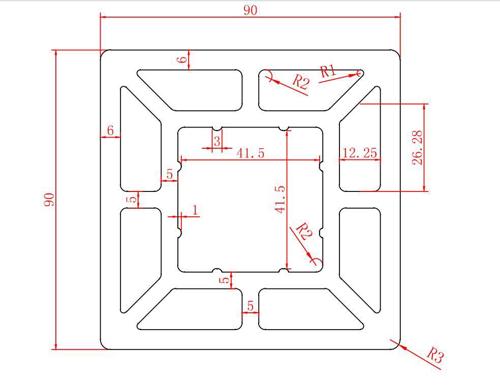 Поддерживающий столб ДПК СМ Decking цвет Мербау 90x90x3000 мм - фото 3