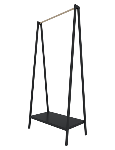 Вешалка напольная Otto 67x145x38 см металл цвет чёрный - фото 2