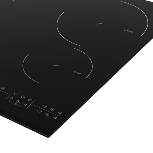 Индукционная варочная панель Hotpoint HB 2560S BF 59x5.2x52 см 4 конфорки цвет черный - фото 7