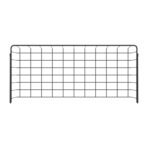 Корзина для шкафа 56x12x25.7 см цвет черный - фото 5