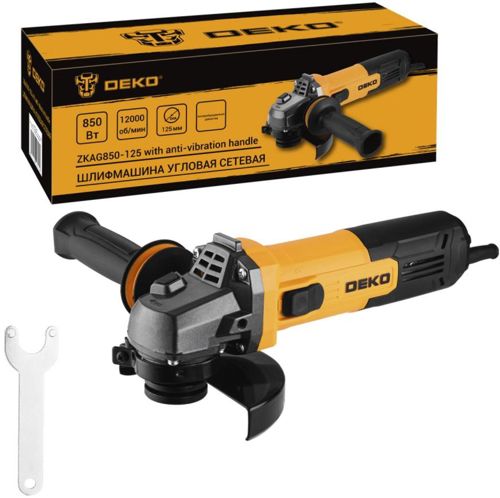 УШМ сетевая Deko ZKAG850-125, 850 Вт, 125 мм - фото 4