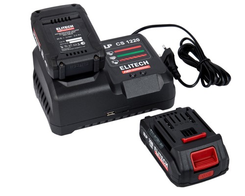 Гайковерт аккумуляторный Elitech HD CW 2004SL, 20 В Li-Ion 2x2 Ач, 450 Нм - фото 3