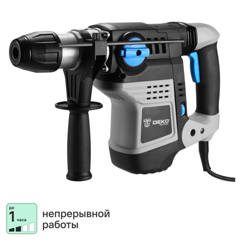 Перфоратор сетевой SDS-max Deko ZKH2000W, 2000 Вт, 10 Дж