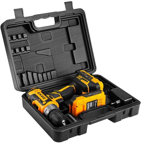 Дрель-шуруповерт аккумуляторная Deko ZKCD20V 084-1007, 20 В Li-ion 2x1.5 Ач - фото 3