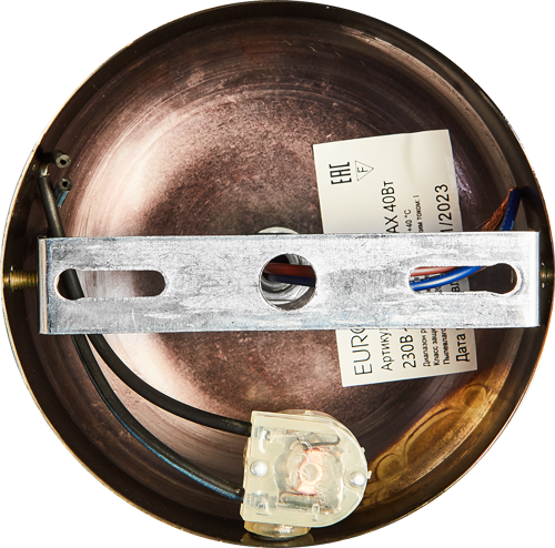 Бра Eurosvet Ginevra 22080/1 цвет античная бронза - фото 7