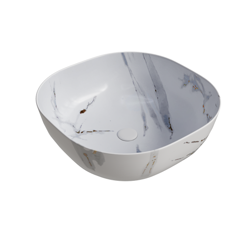 Раковина Slim Color GM накладная на столешницу 41.5x41.5 см