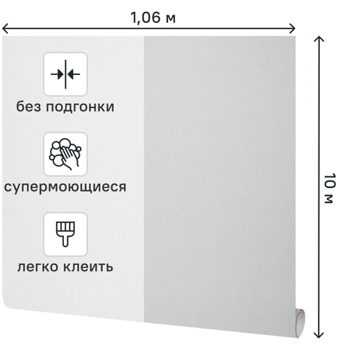 Обои флизелиновые Grandecolife Chloe зеленые 1.06 м GDR129032 - фото 2