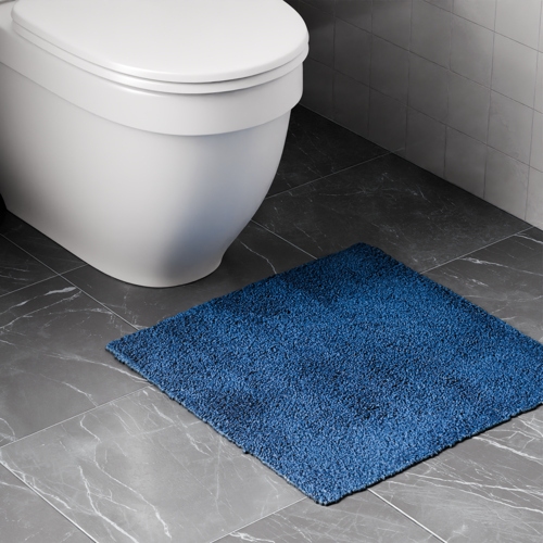 Коврик для туалета Lemer Camarg Grey 50x50 см цвет синий