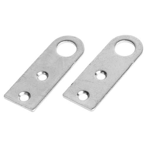 Проушина прямая 20x50 оцинкованная 2 шт.