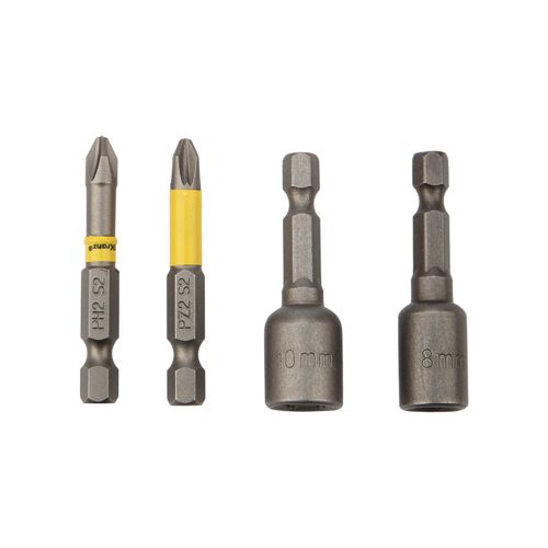 Набор бит магнитных Kranz KR-92-0461, 4 шт.