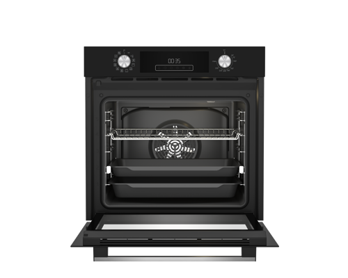 Встраиваемый духовой шкаф Hotpoint HFE9 1231 JSH BL 60x60x57 см цвет черный - фото 3